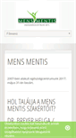 Mobile Screenshot of mensmentis.hu